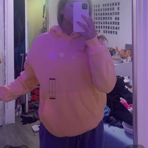 nike orange hoodie